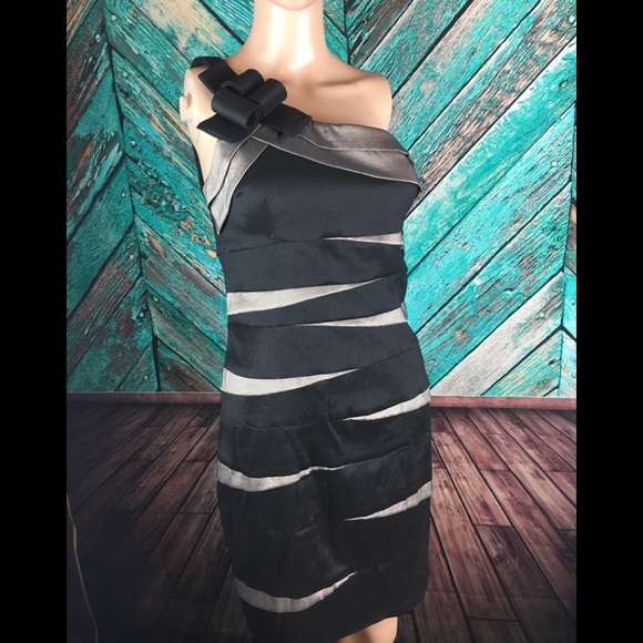 Vintage Cache One Shoulder Dress - Picture 6 of 6